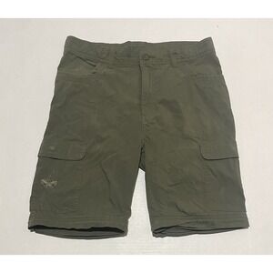 VTG Boy Scouts Of America Youth Switchback Shorts - Boys Size 18 Army Green